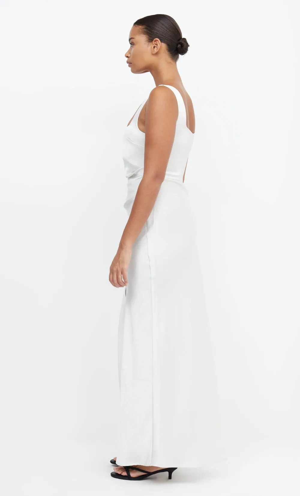 THE DREAMER SQUARE NECK DRESS - IVORY