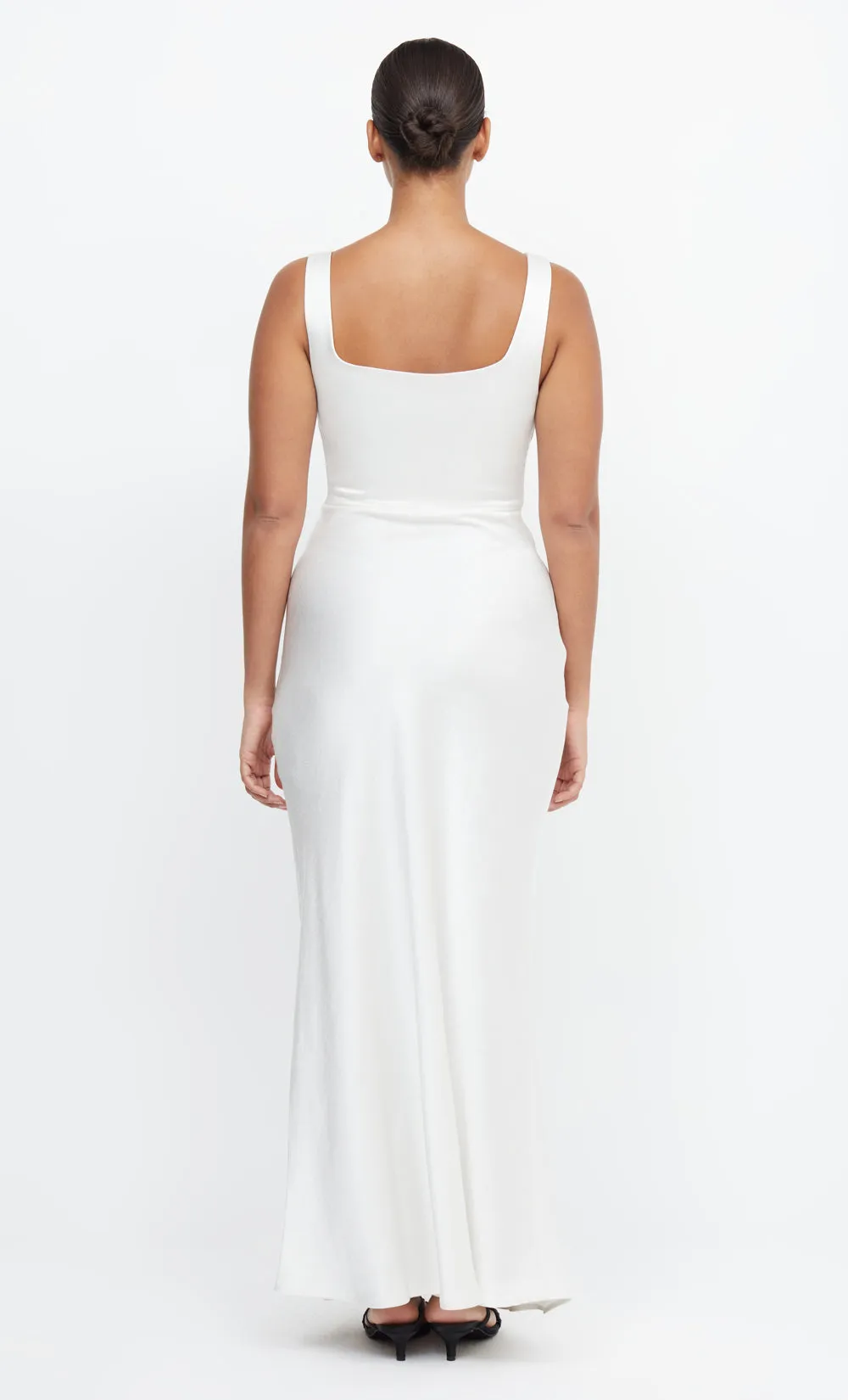 THE DREAMER SQUARE NECK DRESS - IVORY