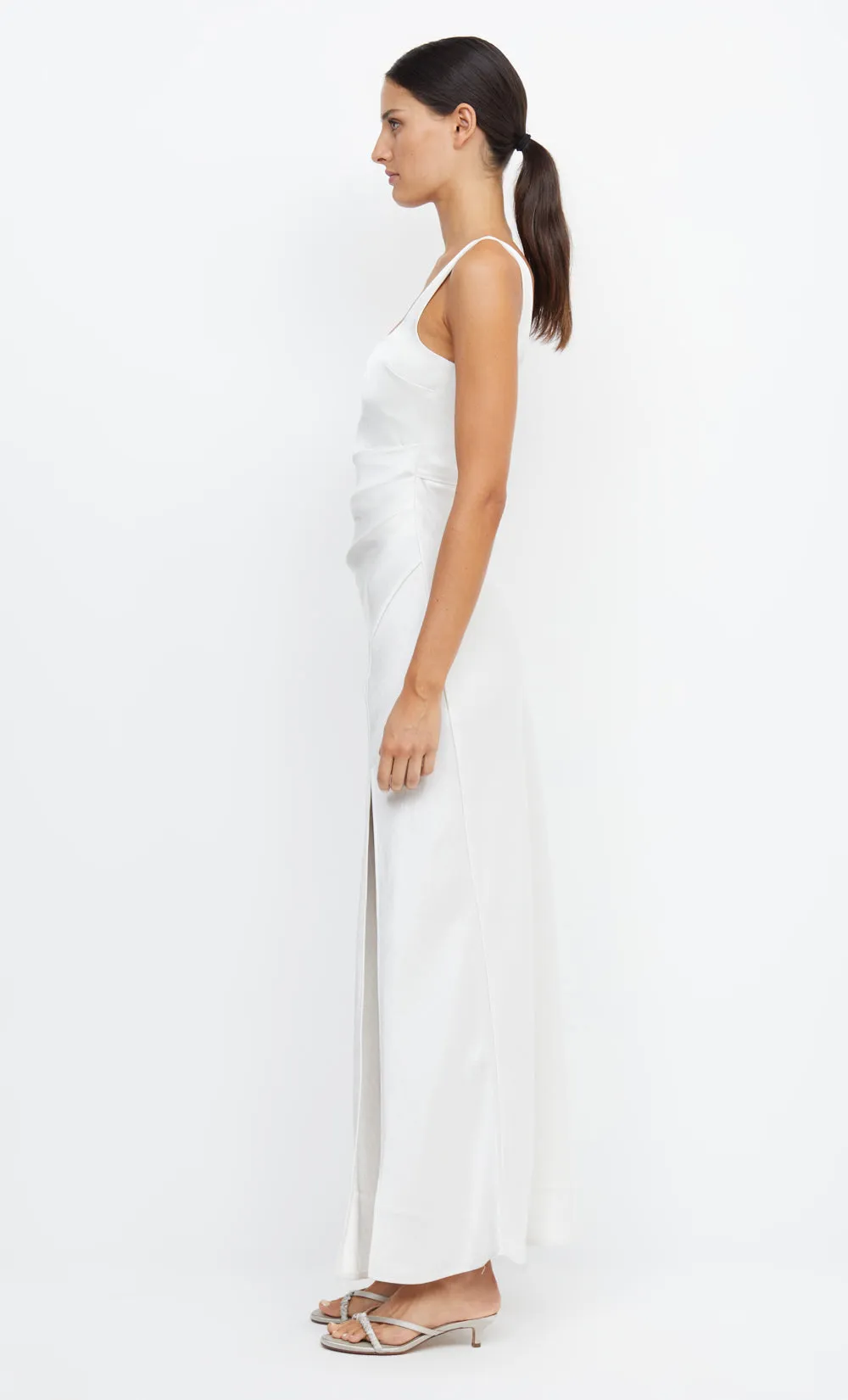 THE DREAMER SQUARE NECK DRESS - IVORY