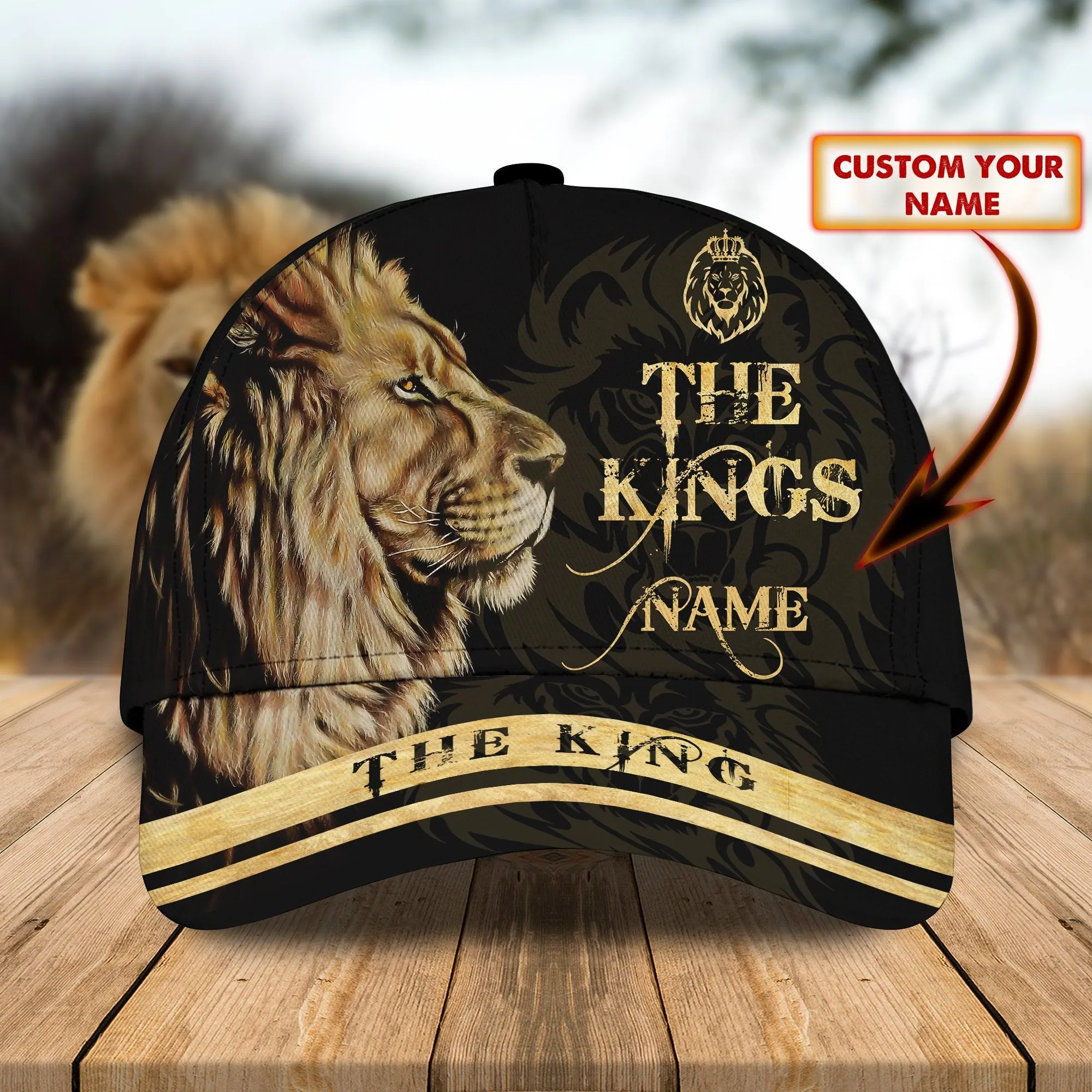The King  - Personalized Name Cap 30 - Co98