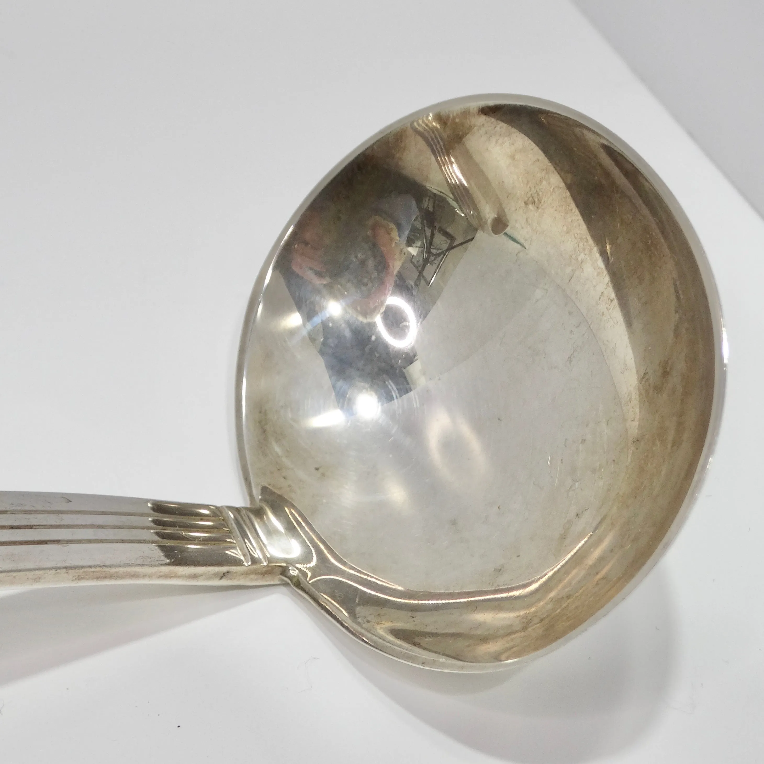 Tiffany & Co 1950s Silver Large Serving Spoon