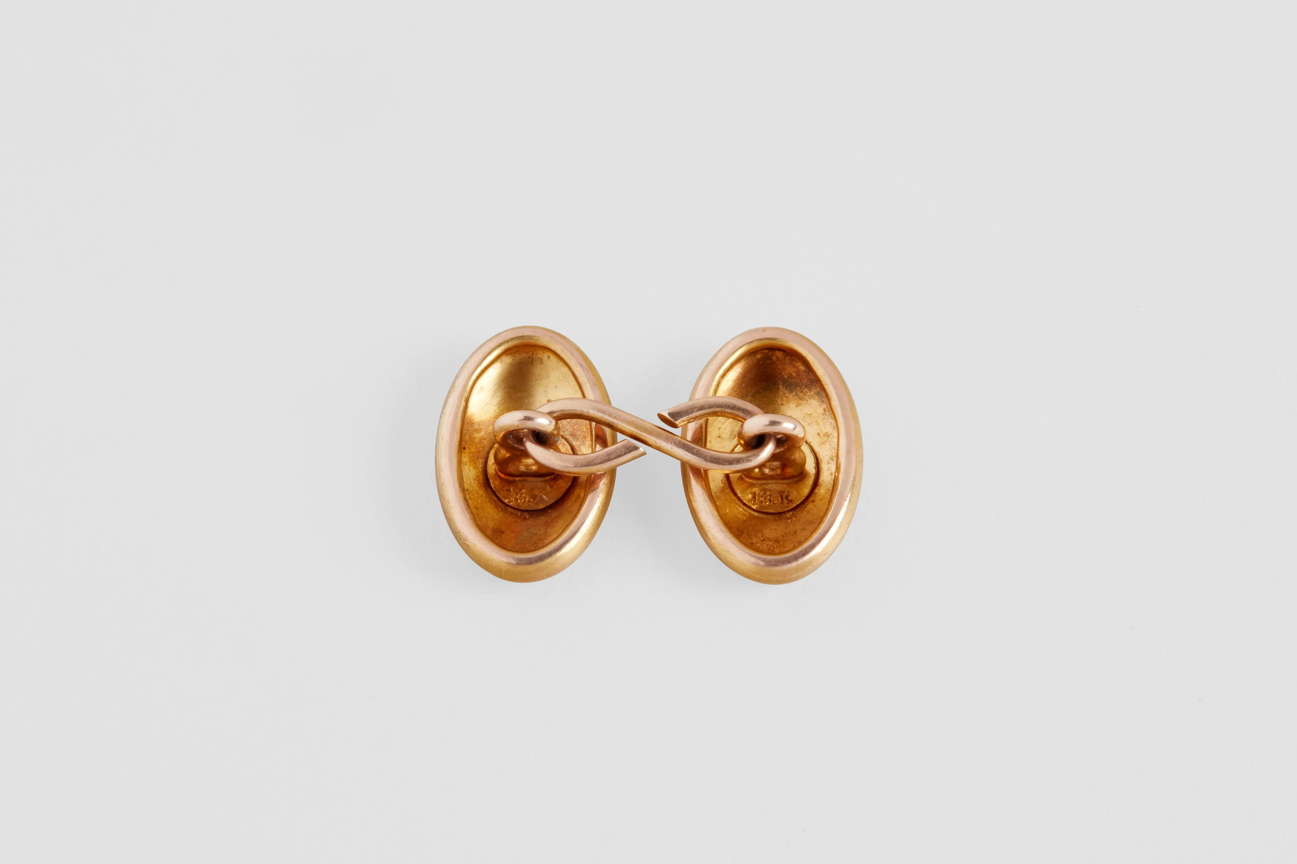 Tiffany Gold Domed Cufflinks