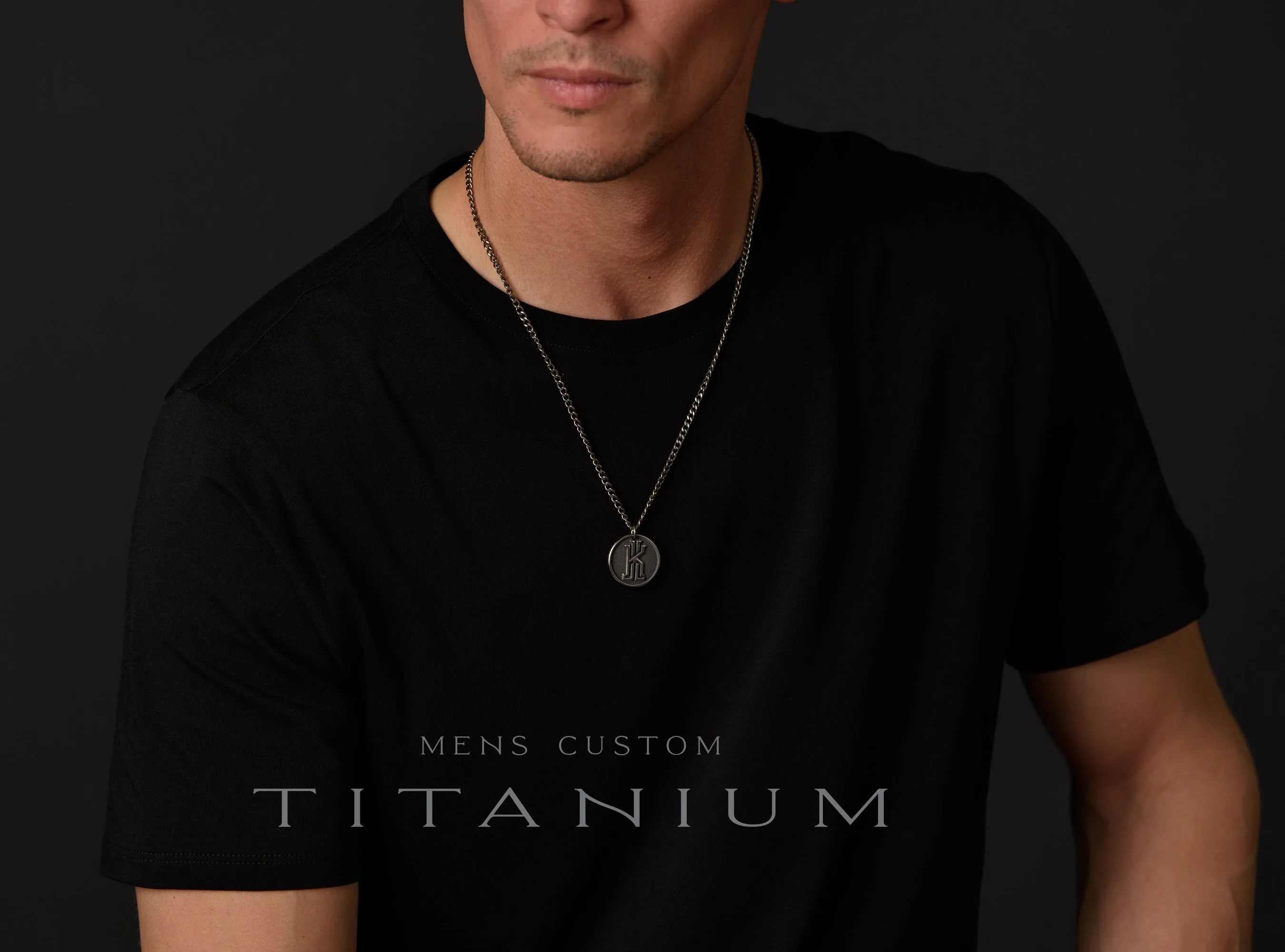 TITANIUM Custom Soulmate Necklace