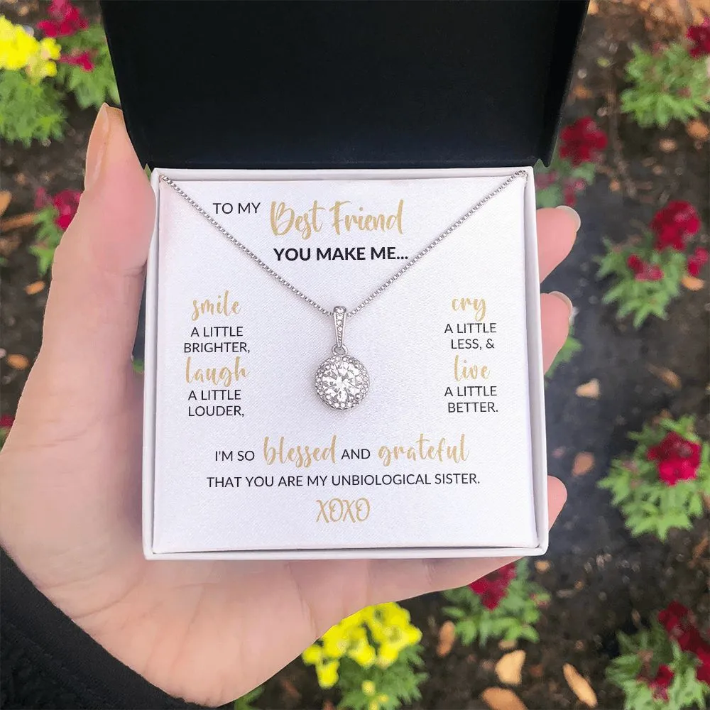 To My Best Friend | Blessed & Grateful | Eternal Hope Necklace