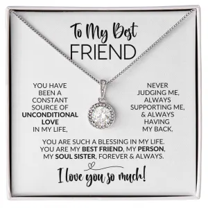 To My Best Friend | Constant Source of Unconditional Love | Eternal Hope Necklace