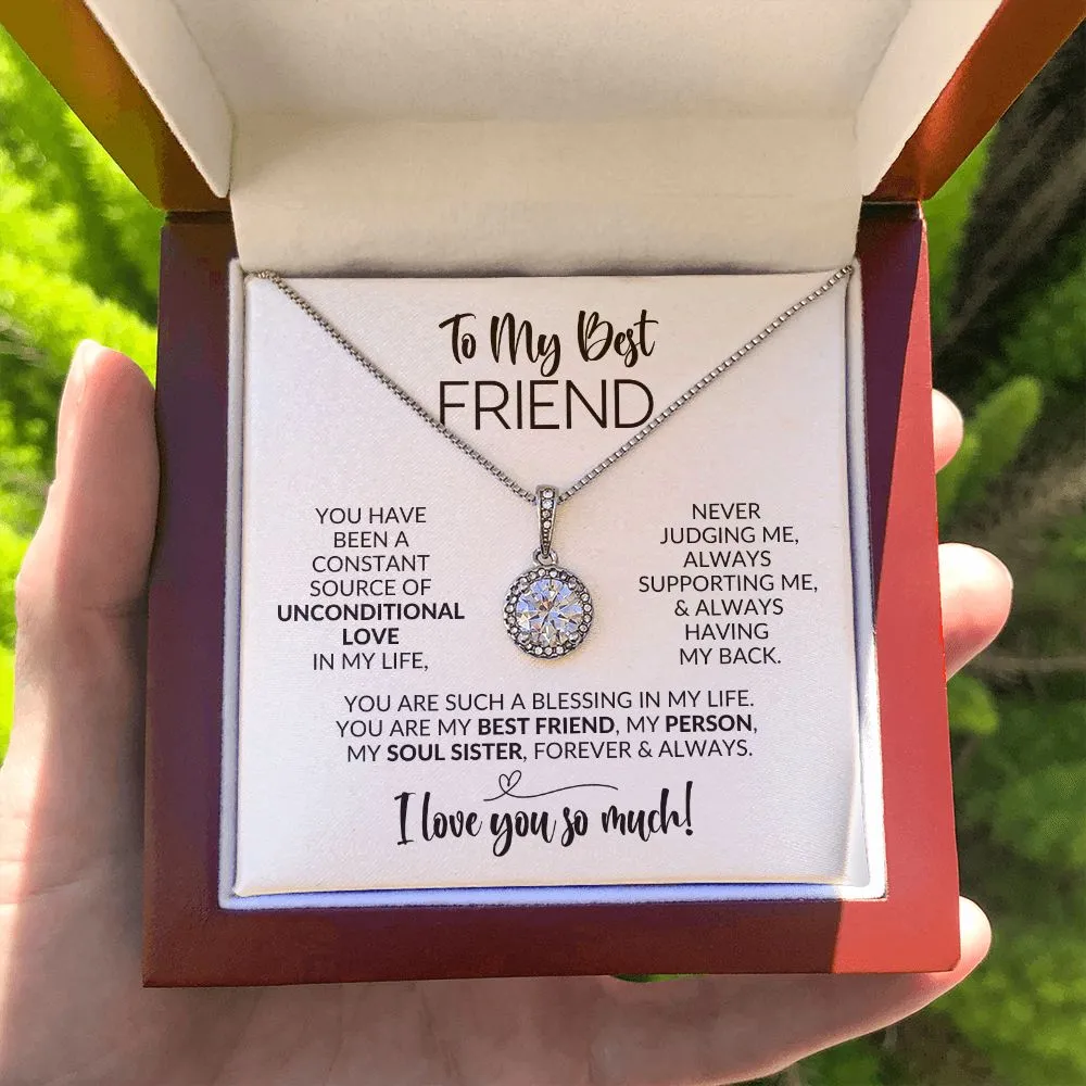 To My Best Friend | Constant Source of Unconditional Love | Eternal Hope Necklace