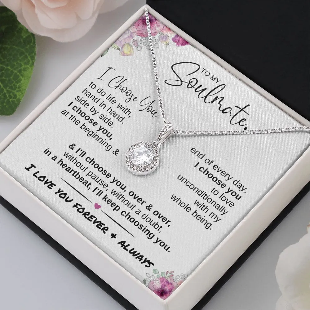 To My Soulmate I Choose You | Eternal Hope Necklace