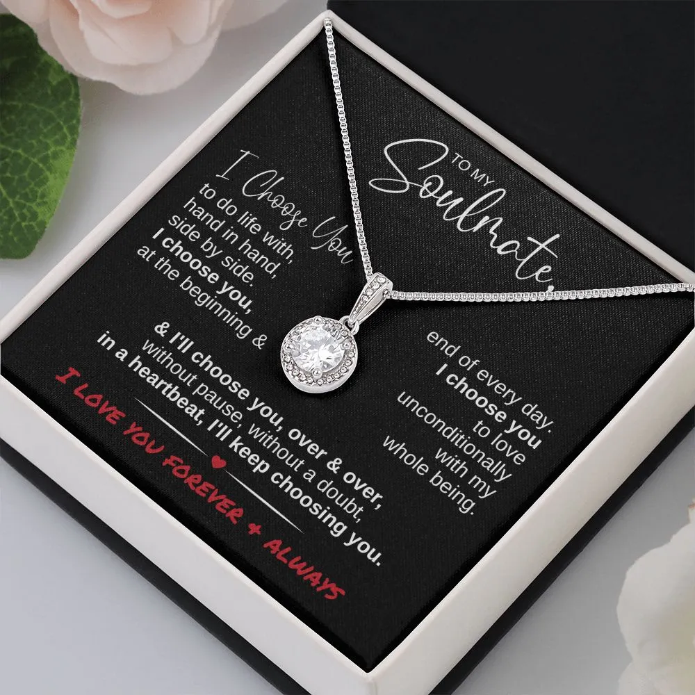 To My Soulmate I Choose You | Eternal Hope Necklace