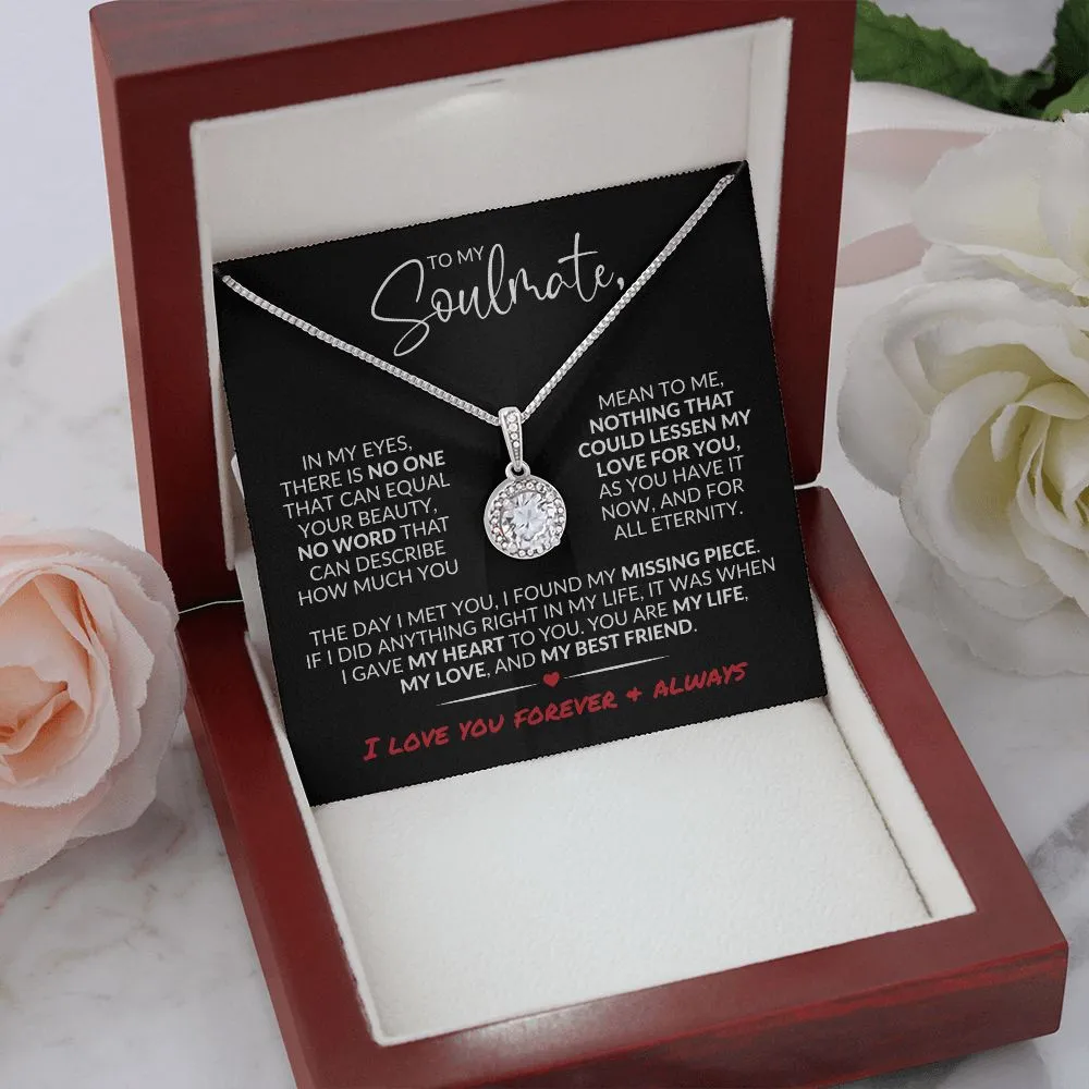 To My Soulmate | In My Eyes | Eternal Hope Necklace