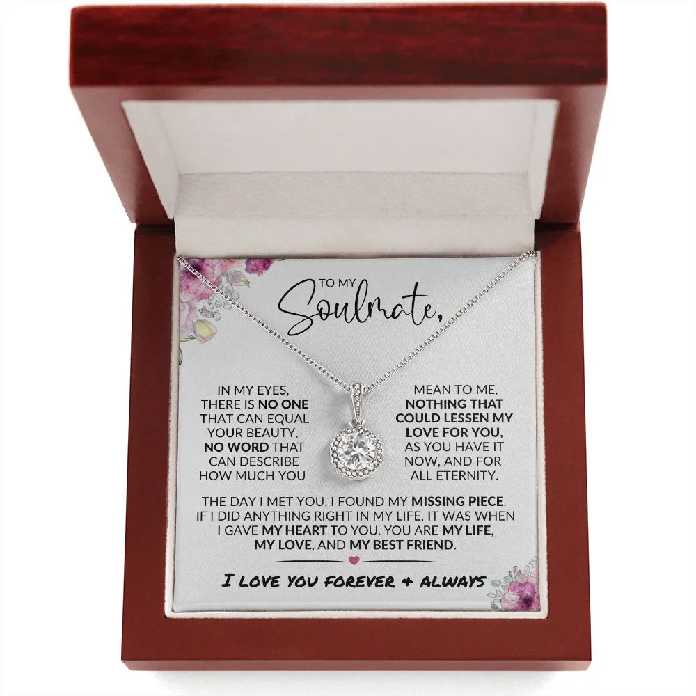 To My Soulmate | In My Eyes | Eternal Hope Necklace