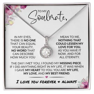 To My Soulmate | In My Eyes | Eternal Hope Necklace