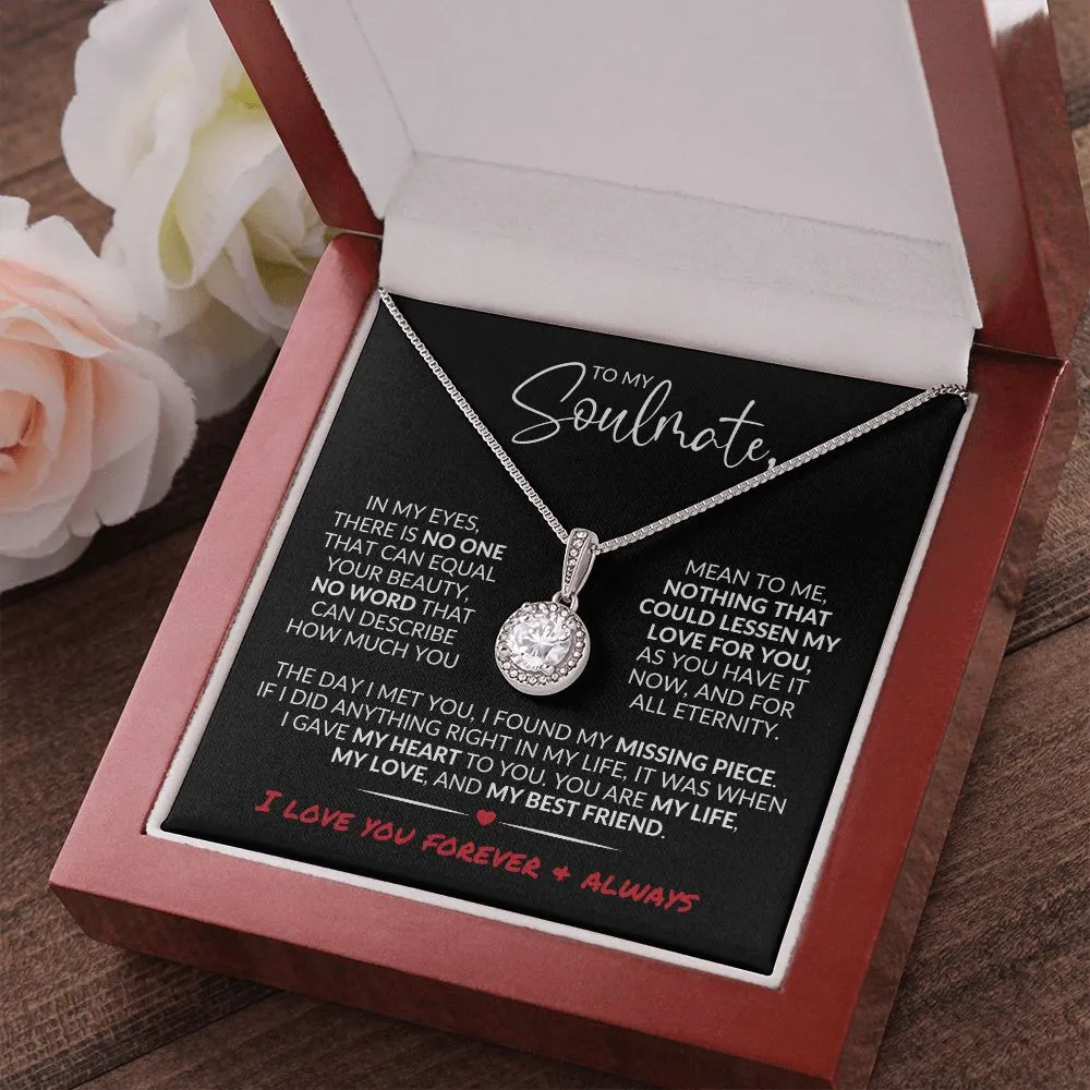 To My Soulmate | In My Eyes | Eternal Hope Necklace