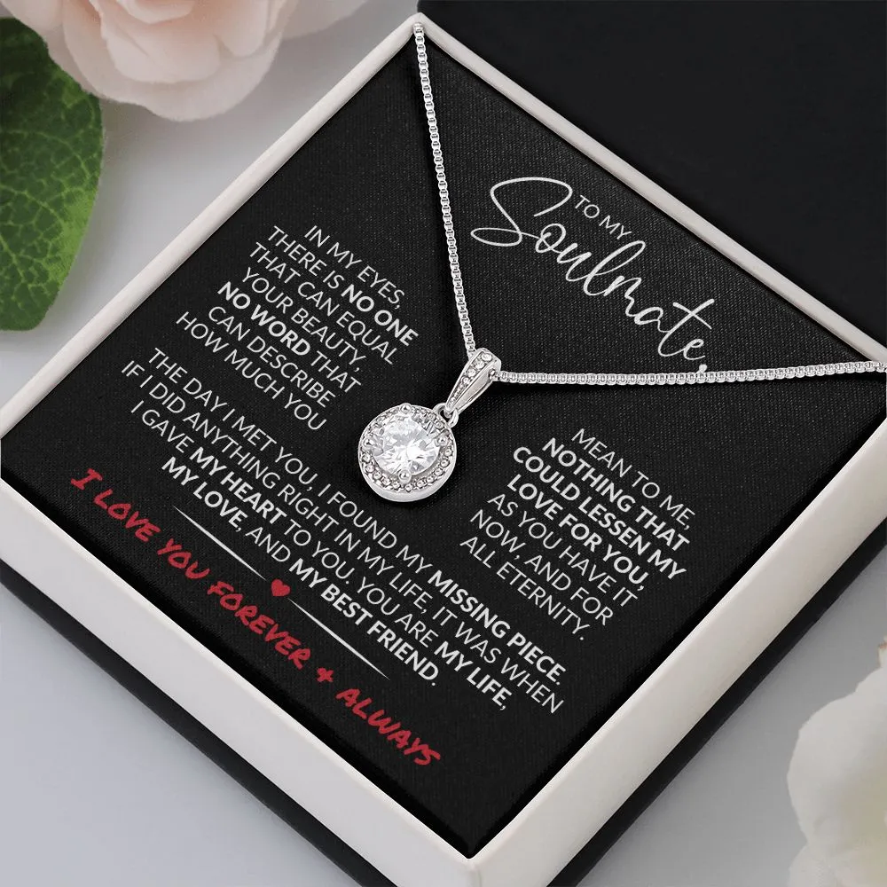 To My Soulmate | In My Eyes | Eternal Hope Necklace