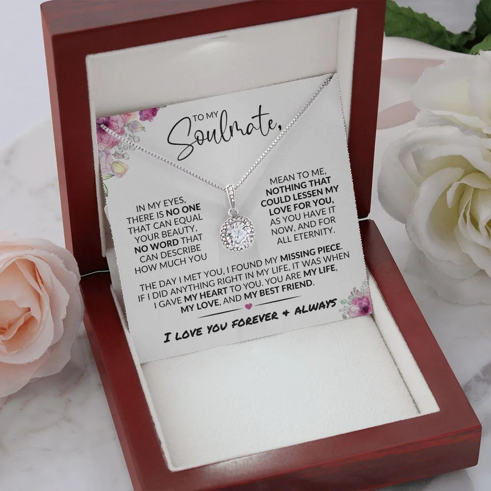 To My Soulmate | In My Eyes | Eternal Hope Necklace