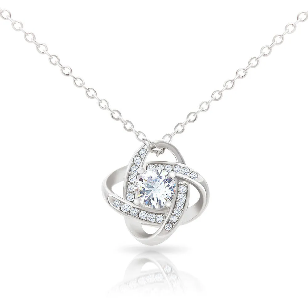 To My Soulmate - Love Knot Necklace - SM501