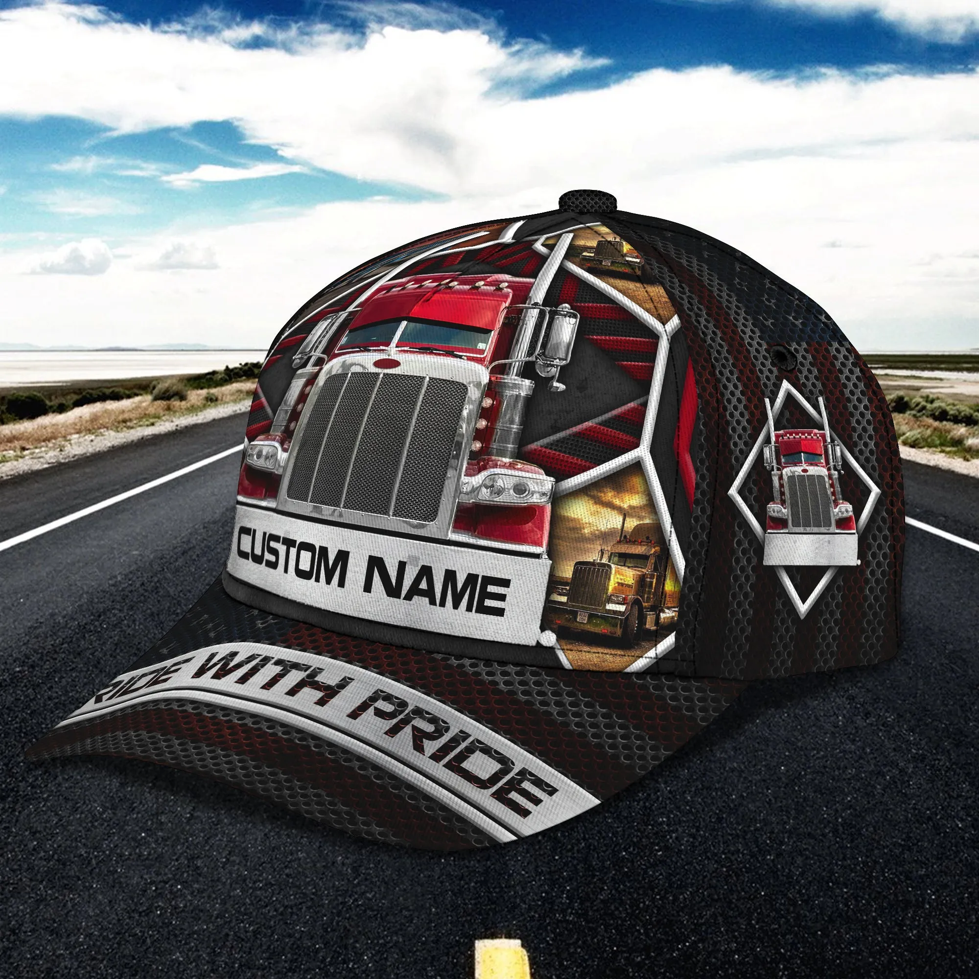 Trucker - Personalized Name Cap - Co98