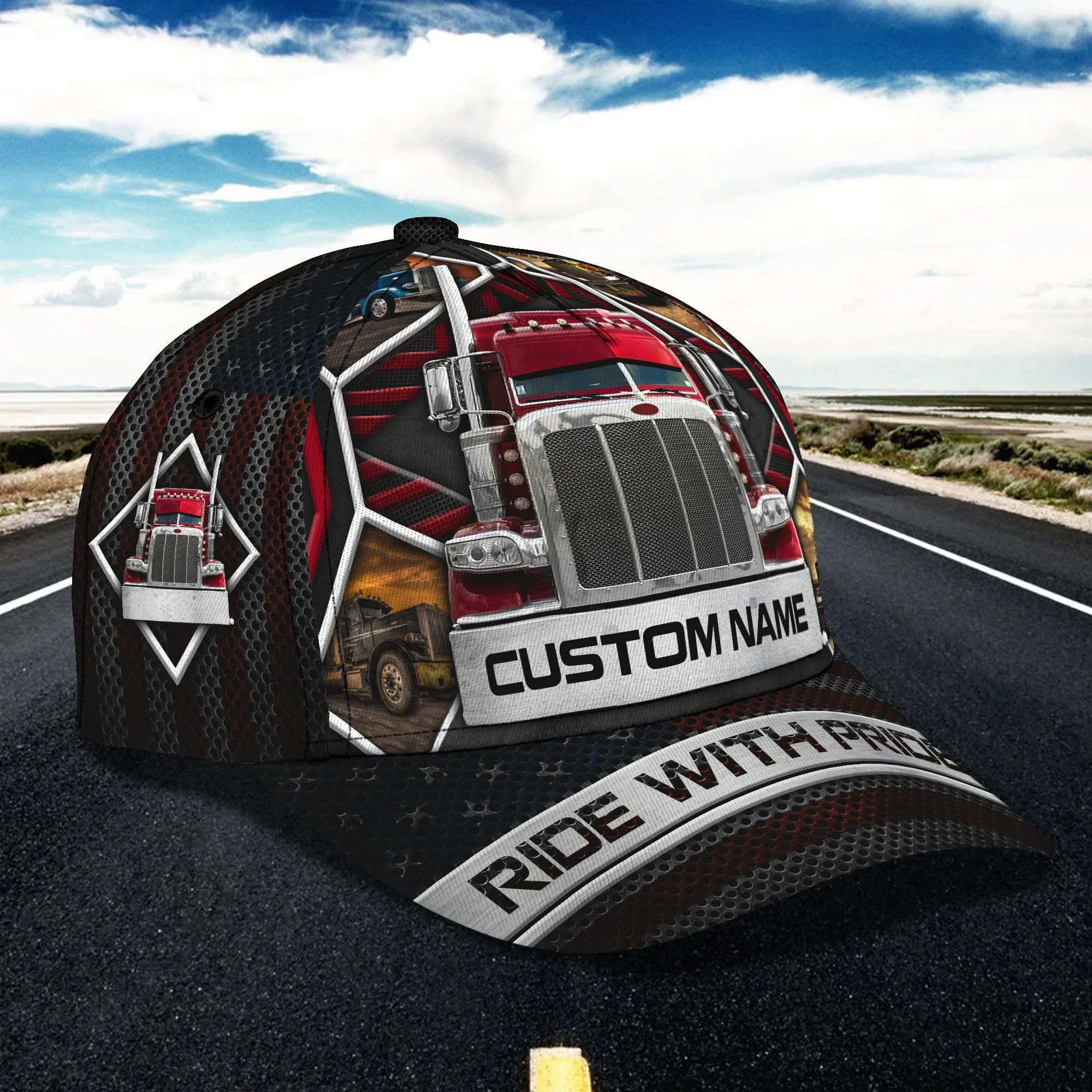 Trucker - Personalized Name Cap - Co98