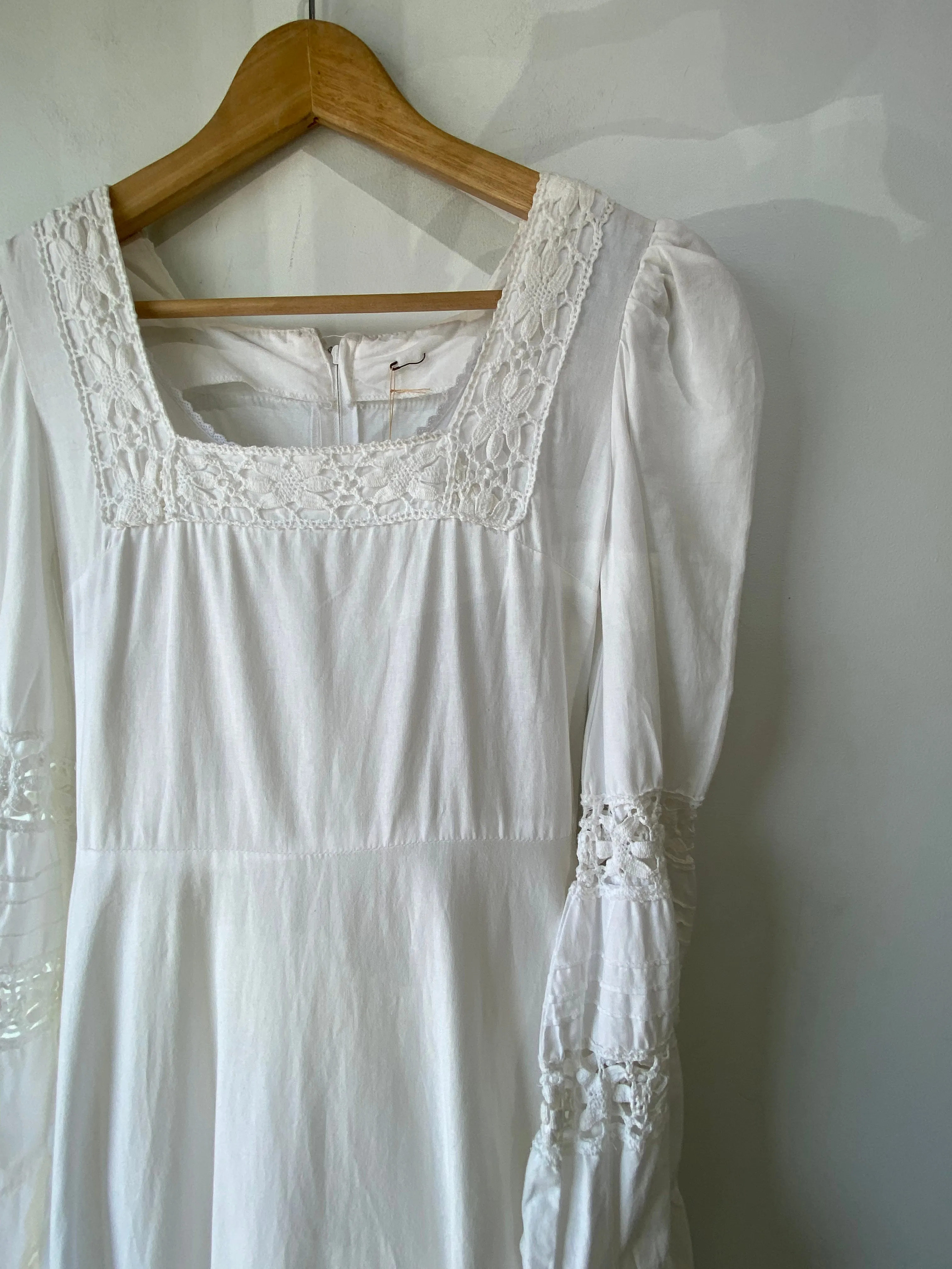 Very Early Vintage Laura Ashley Wedding Dress