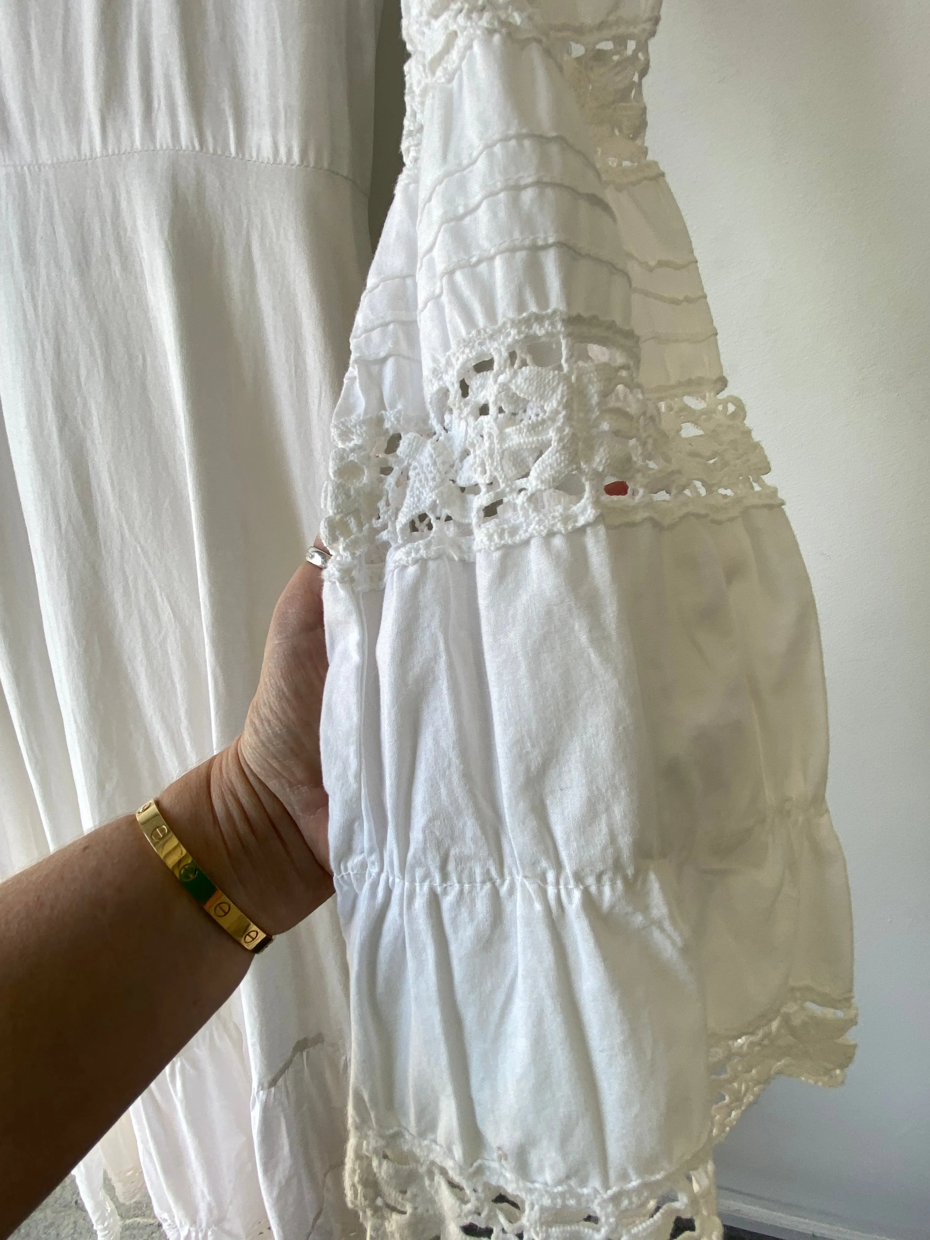 Very Early Vintage Laura Ashley Wedding Dress