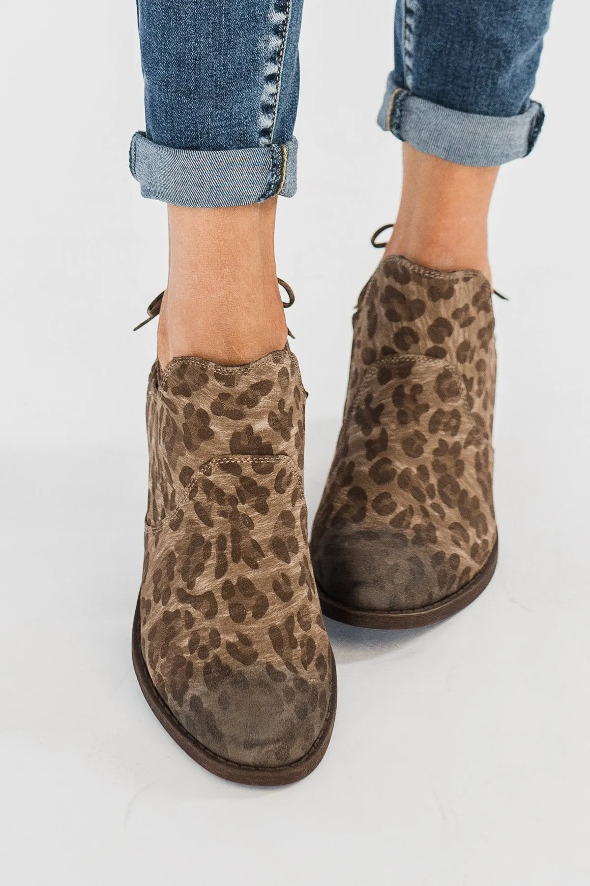 Very G Spot On Booties- Tan