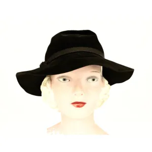 Vintage Dobbs Fedora Deep Brown Womens 1940s Casablanca 7 1/4