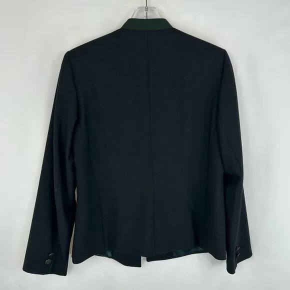 Vintage Kaiseralm Dark Grey and Green Blazer