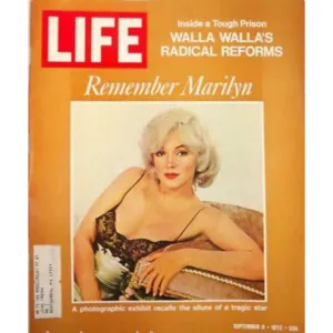 Vintage Life Magazine  Marilyn Monroe 1972 Fab Shoes Too