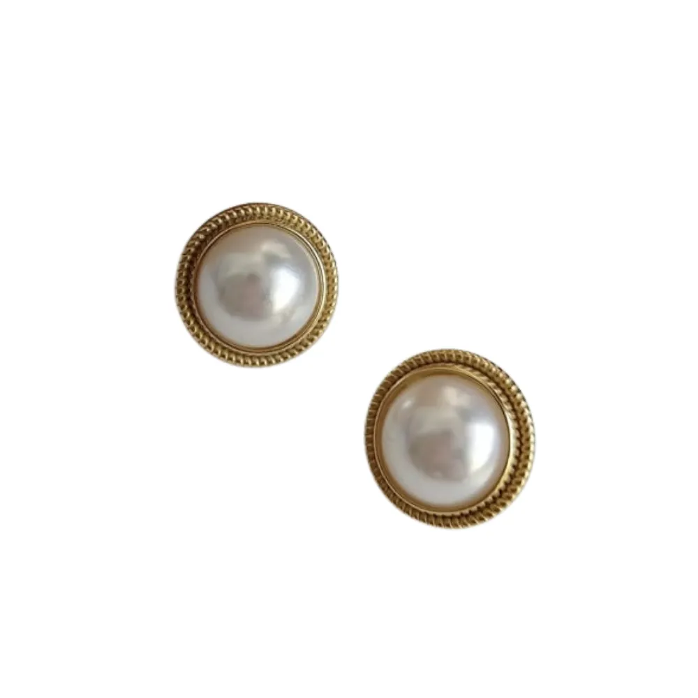 Vintage Pearl Earrings
