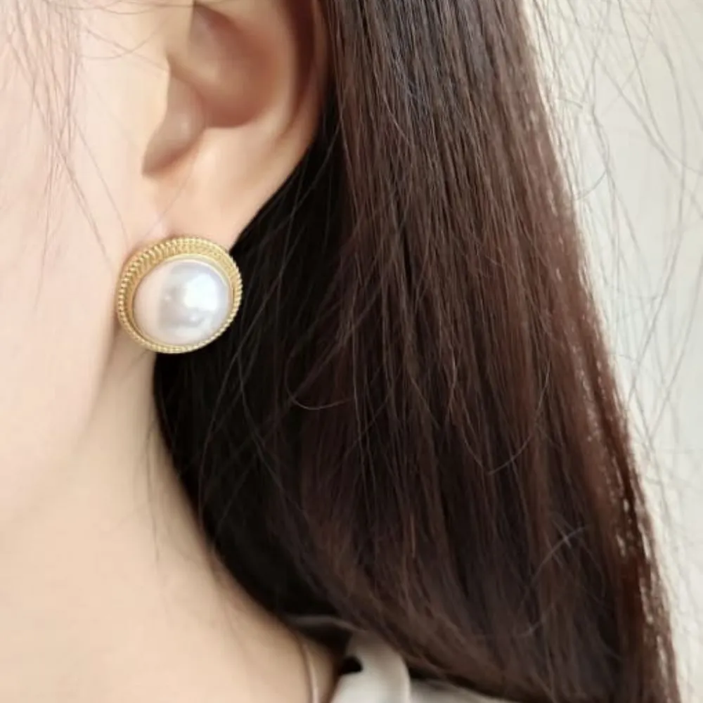Vintage Pearl Earrings