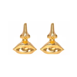 Vintage Salvador Dali Gold Cufflinks