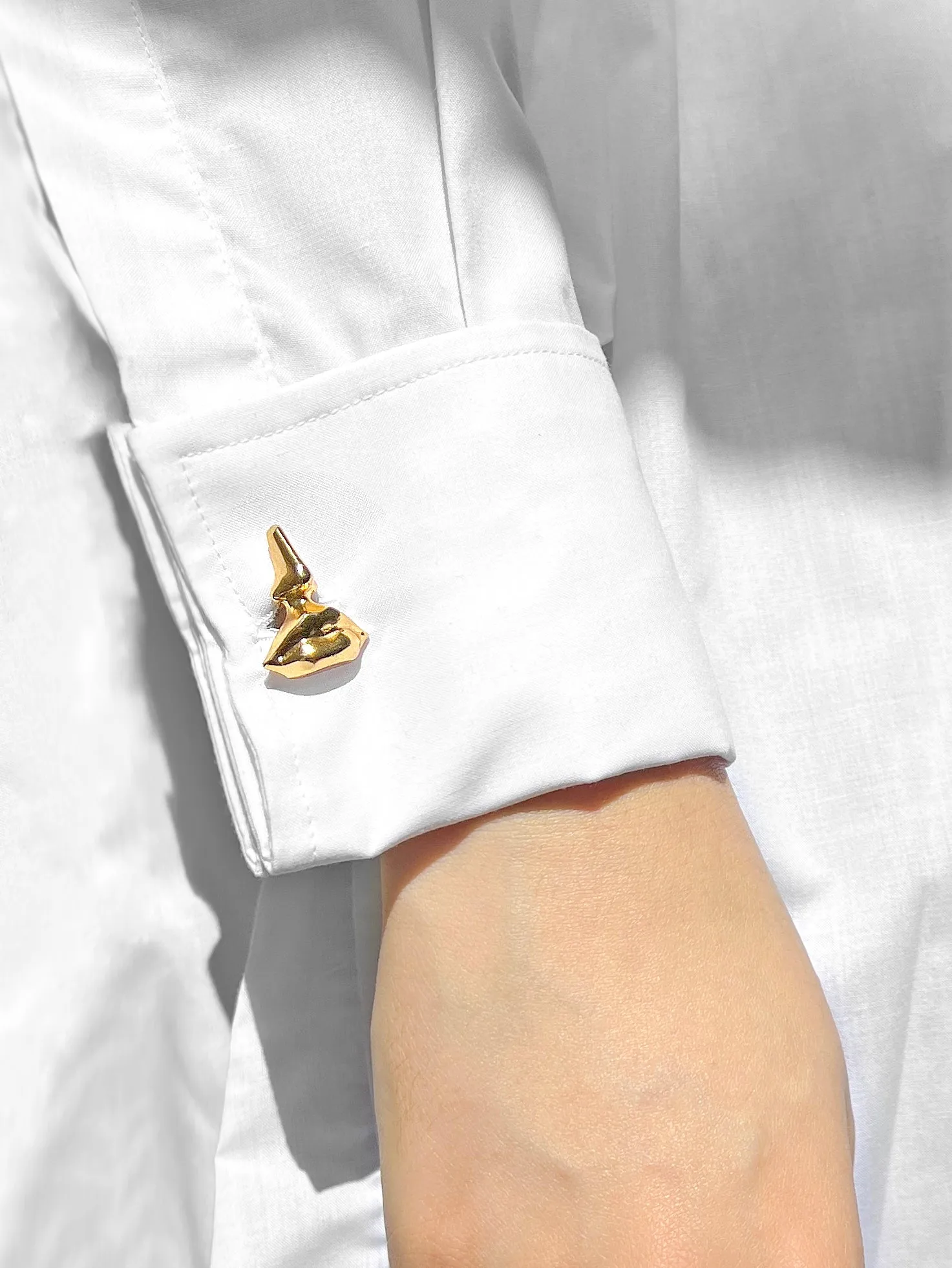 Vintage Salvador Dali Gold Cufflinks
