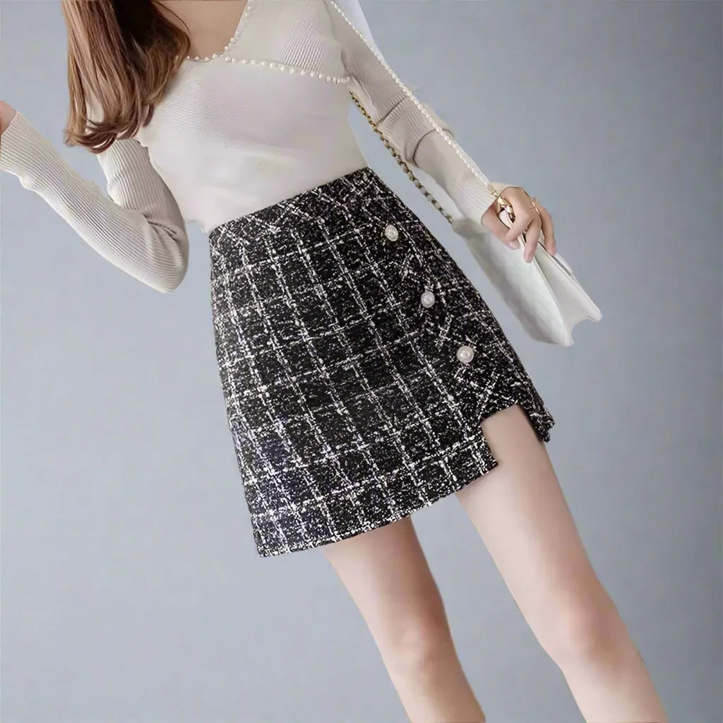 Vintage Tweed Skirt