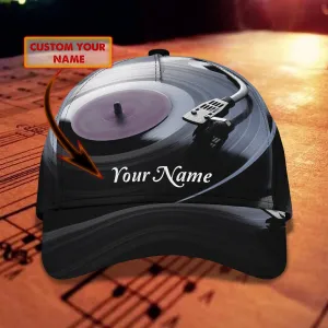 Vinyl Record - Personalized Classic Cap - QB95