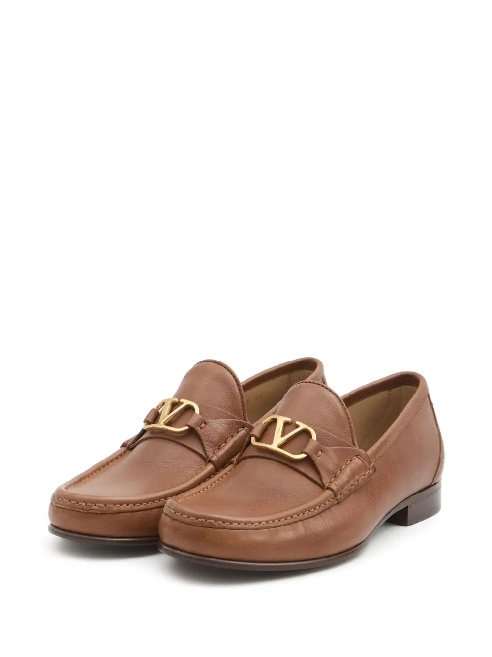 Vlogo signature leather loafers