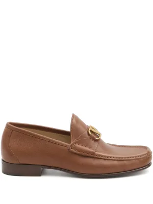 Vlogo signature leather loafers
