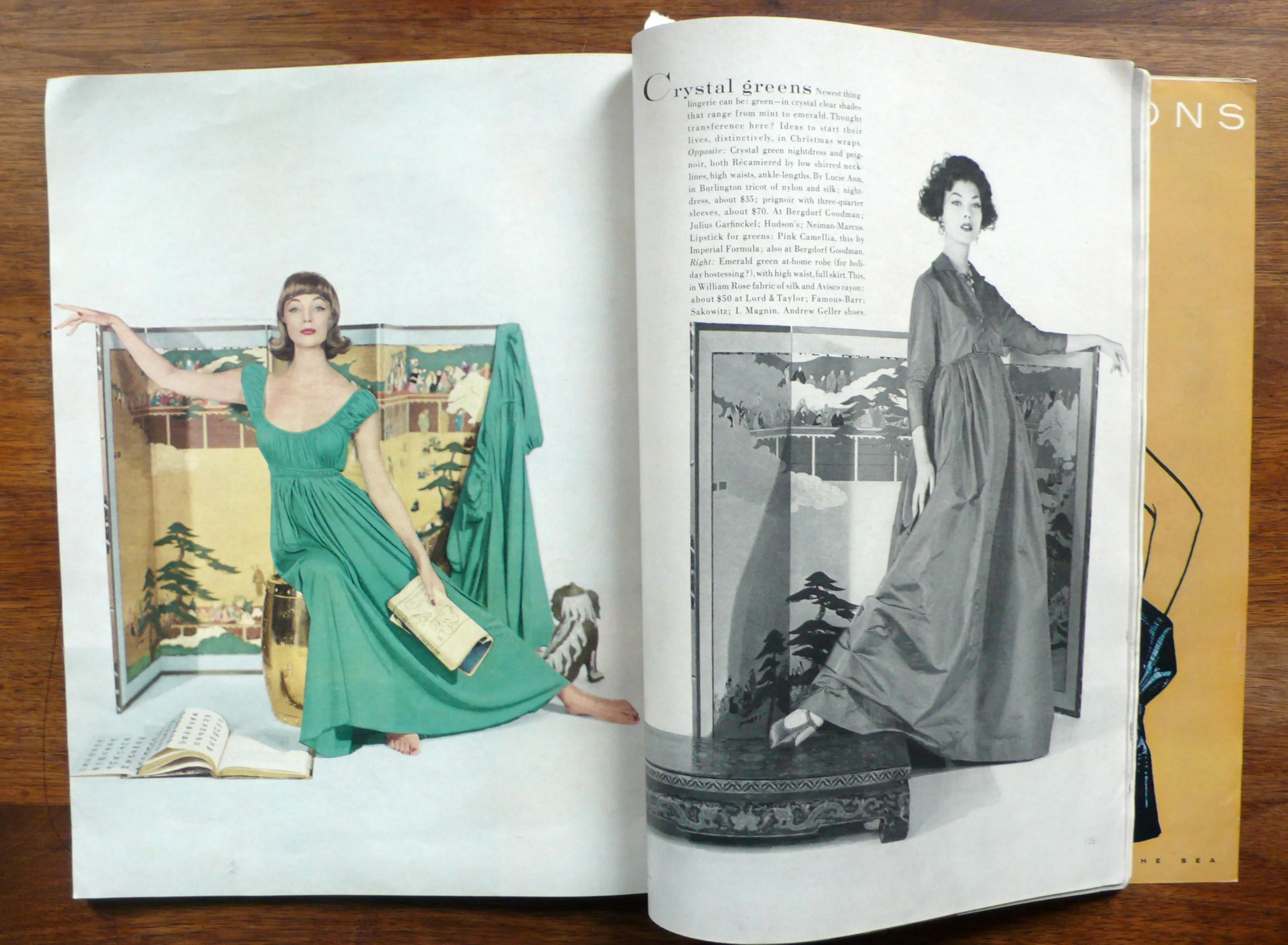 Vogue magazine November 15, 1958