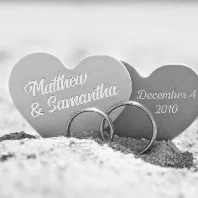 Wedding Love Personalized 24x16" Canvas