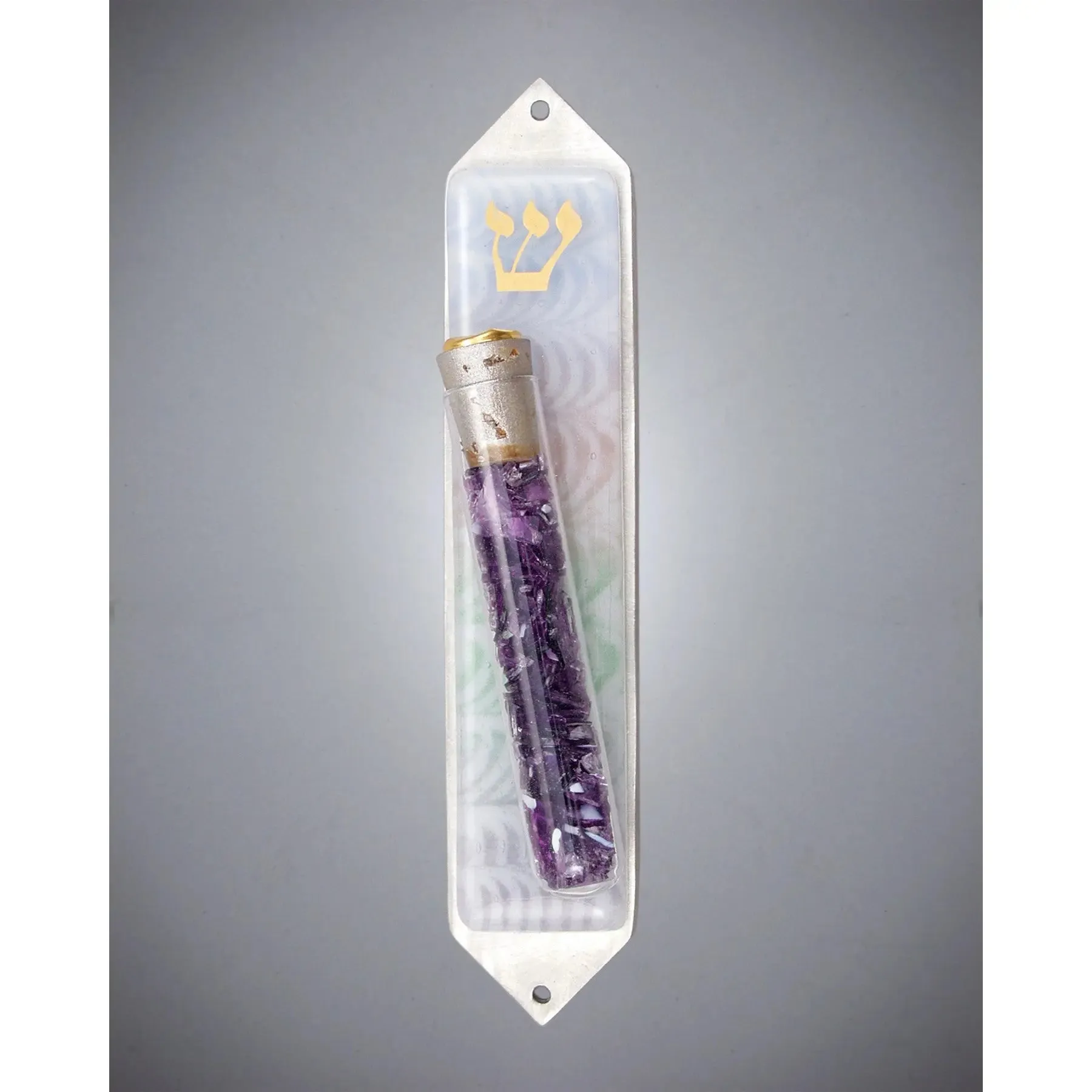 Wedding Mezuzot Sands Pastel with Shards JZSPW by Beames Designs