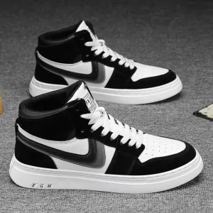 White Women Sneaker Trend High Platform Shoes Men 39-44
