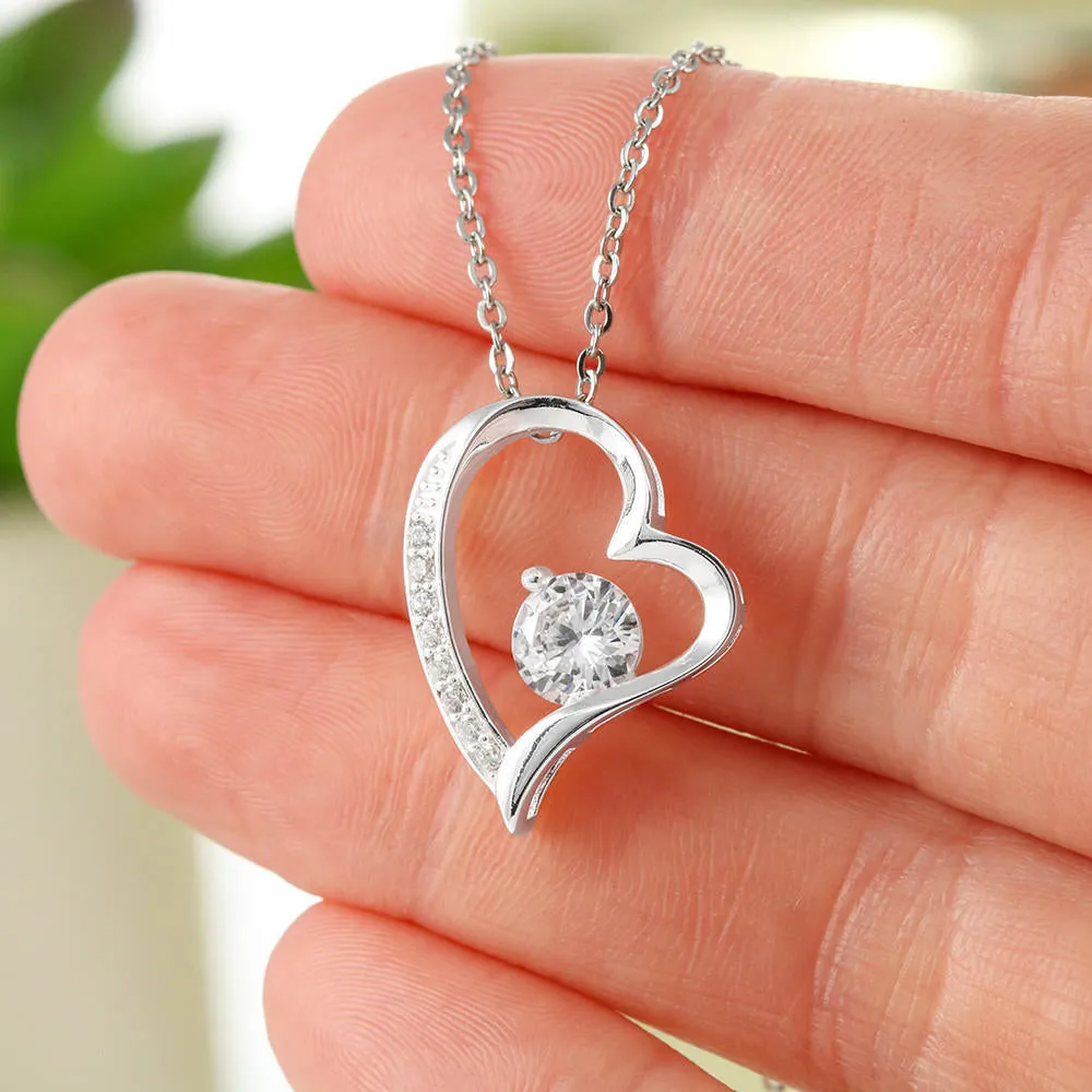 Wife Necklace Gift, Anniversary Gift From Husband, Birthday Gift For Wife