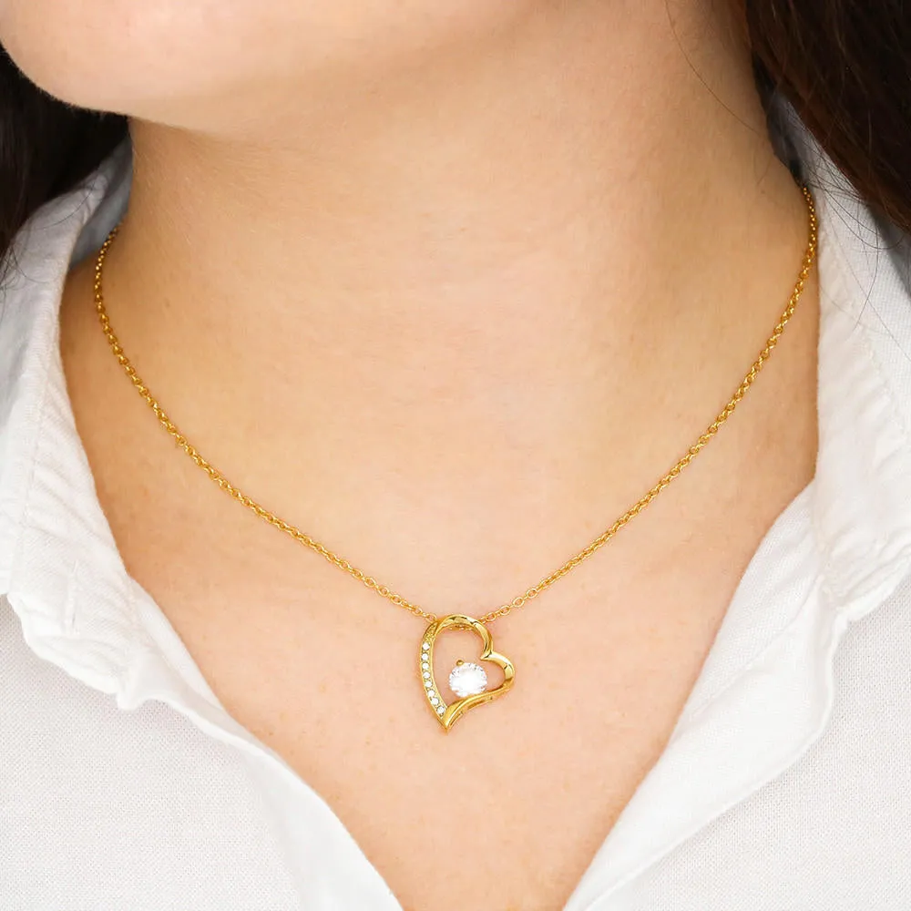 Wife Necklace Gift, Anniversary Gift From Husband, Birthday Gift For Wife