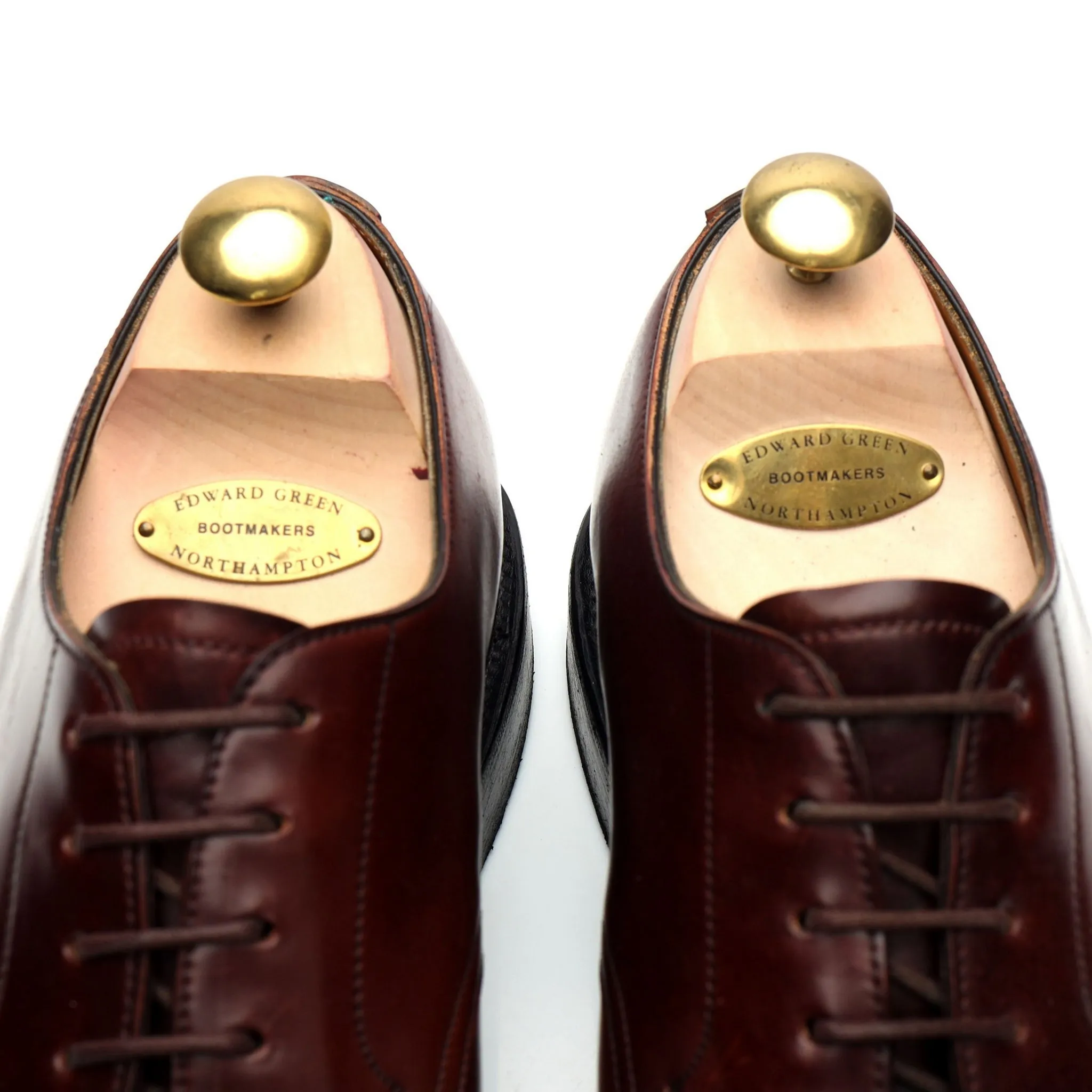 'Windermere' Burgundy Cordovan Leather Derby UK 11 E
