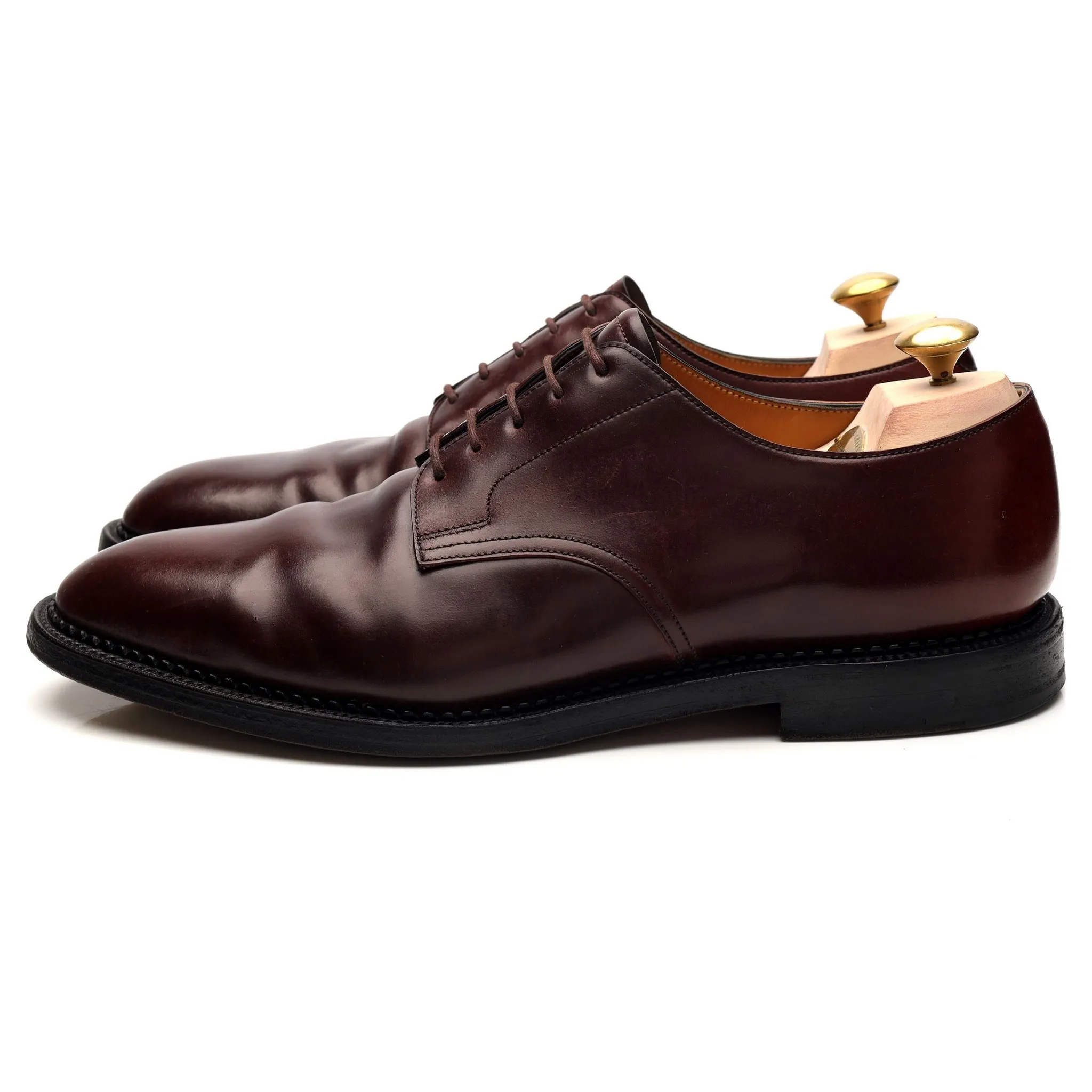 'Windermere' Burgundy Cordovan Leather Derby UK 11 E
