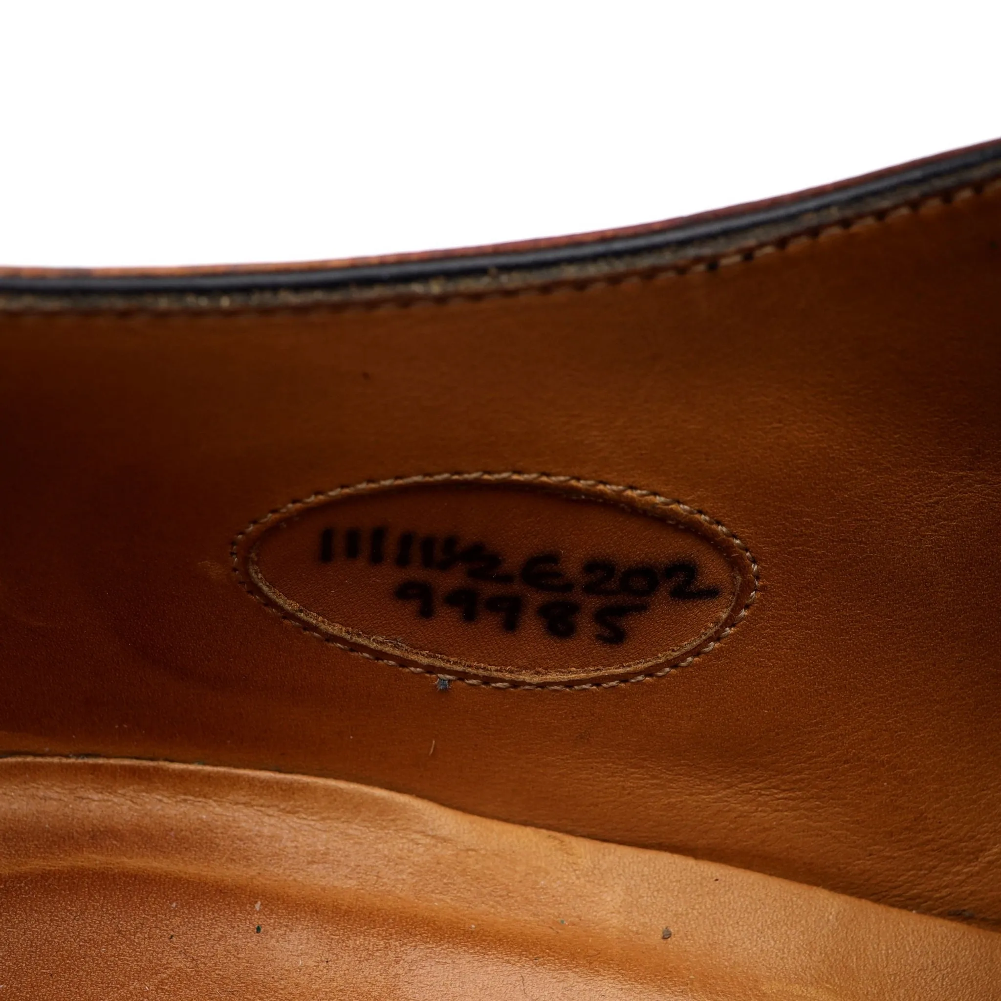 'Windermere' Burgundy Cordovan Leather Derby UK 11 E