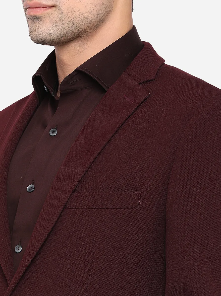Wine Blazer | JB Studio