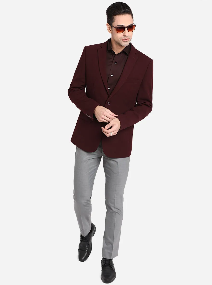 Wine Blazer | JB Studio