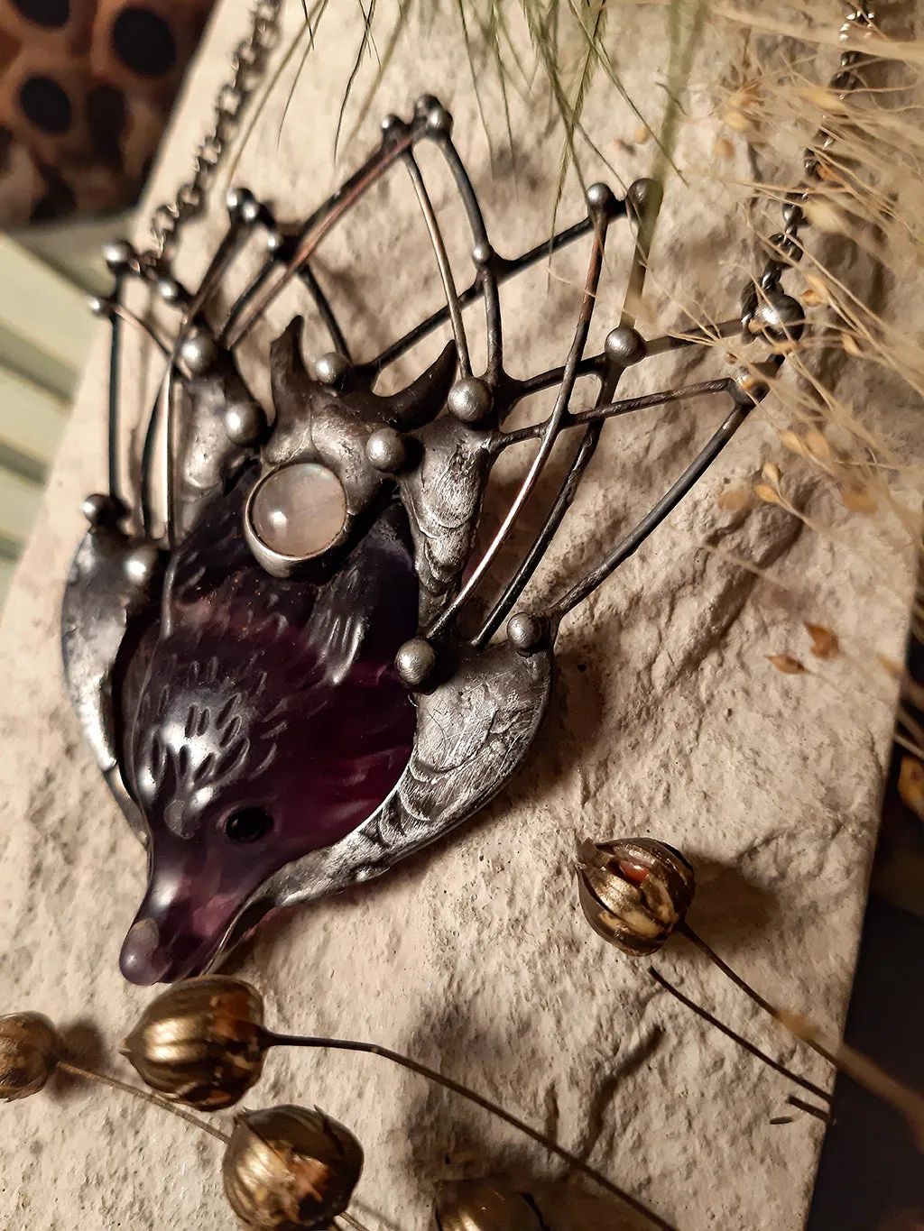 Wolf necklace