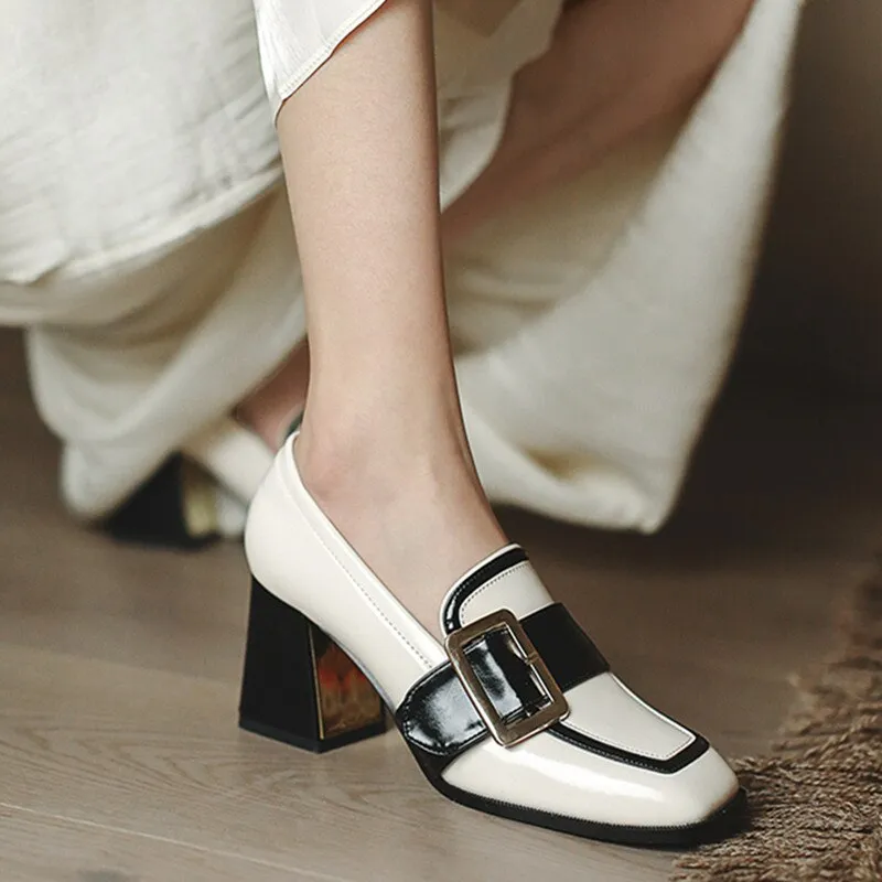 Women Single Shoes Platform Strap Party Pumps