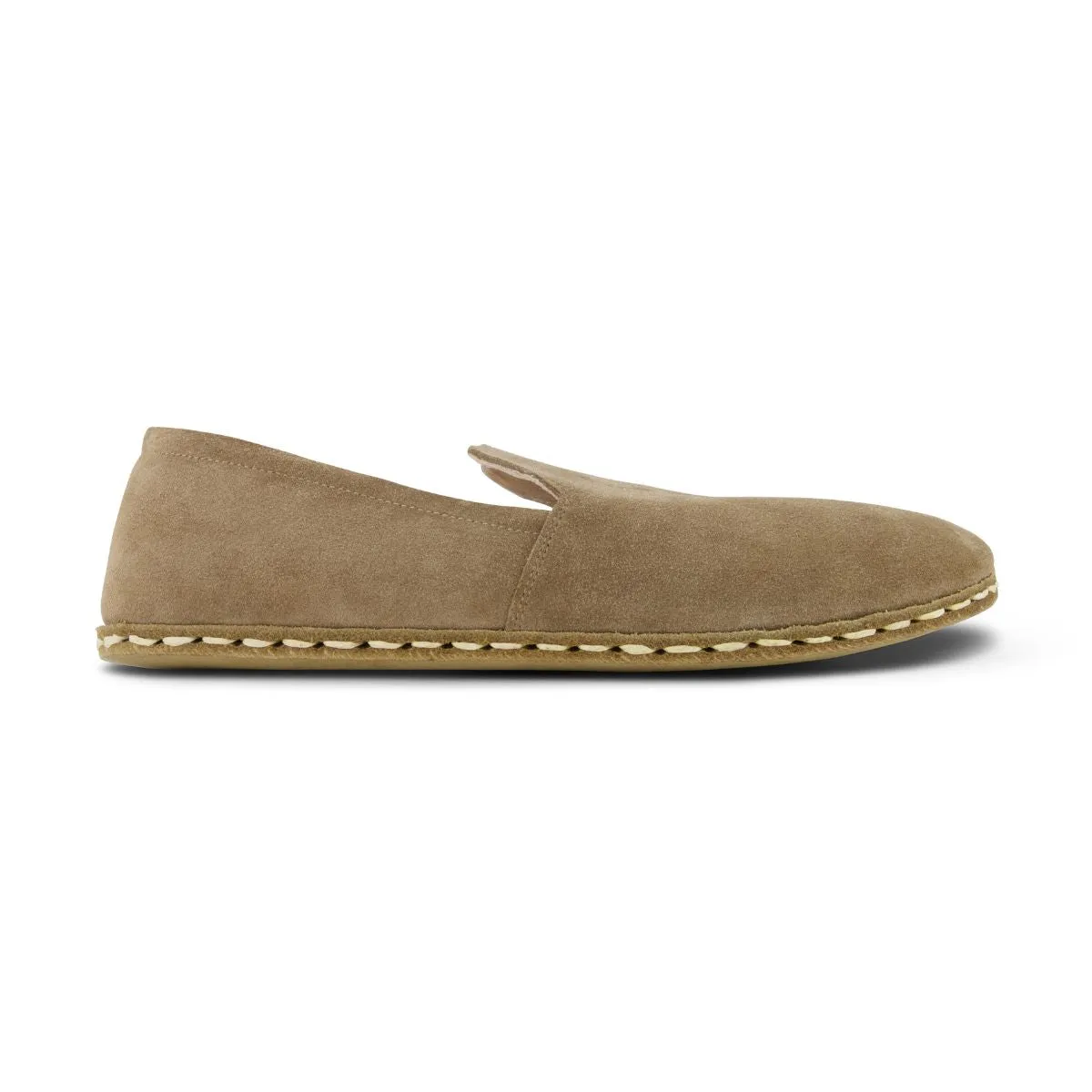 Women's Barefoot Grounding Suede Slip-on Shoes - Khaki