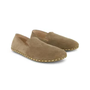 Women's Barefoot Grounding Suede Slip-on Shoes - Khaki